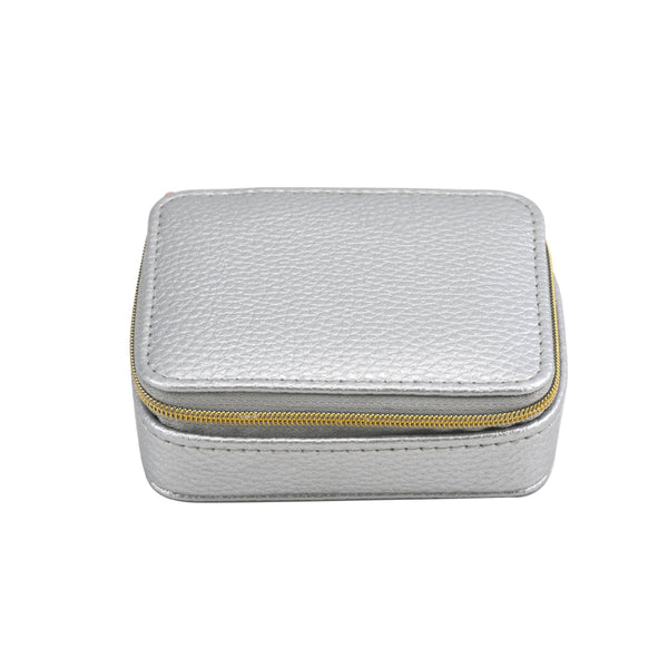 Leah Travel Pill Box Silver