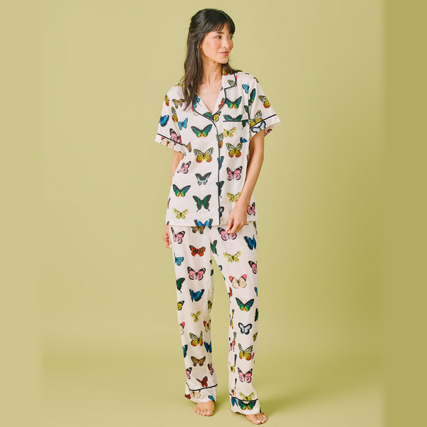 Mariposa Pajama Pants Set -Multi