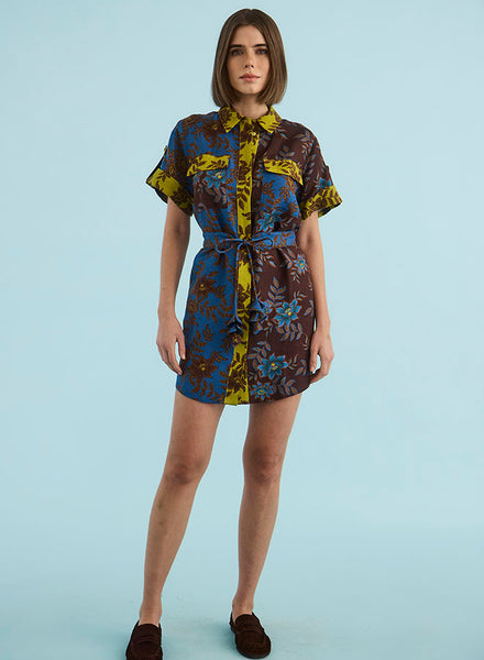 Nicole Dress - Wild Vine Mix
