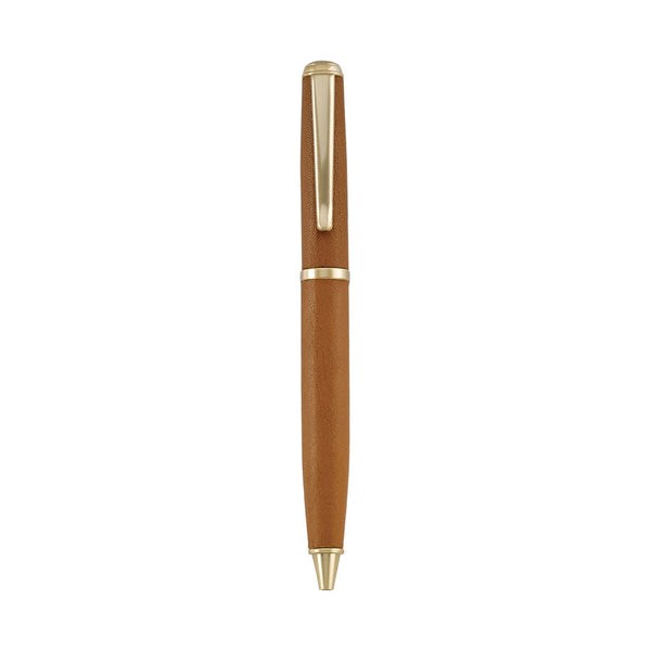 Leather Covered Ball Point Pen