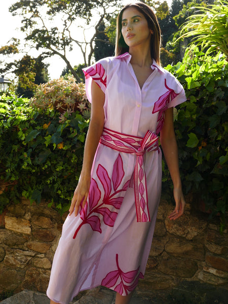 Paige Dress Pink Elephant