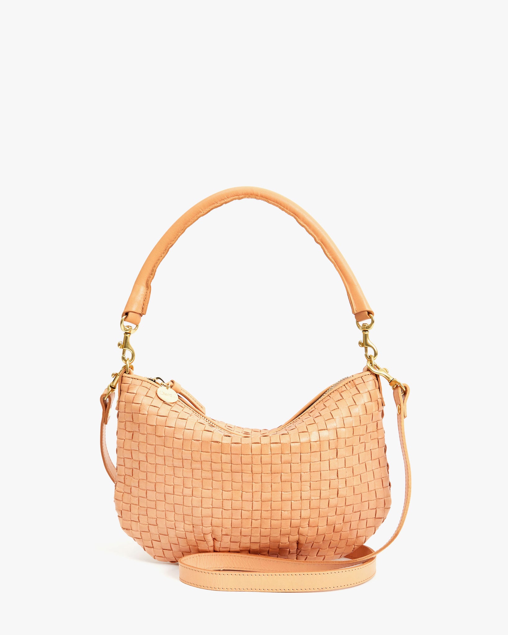 Petite Moyen Messenger - Bisque Woven