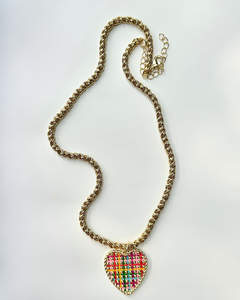 Sullivan Necklace with Sainty Heart Charm