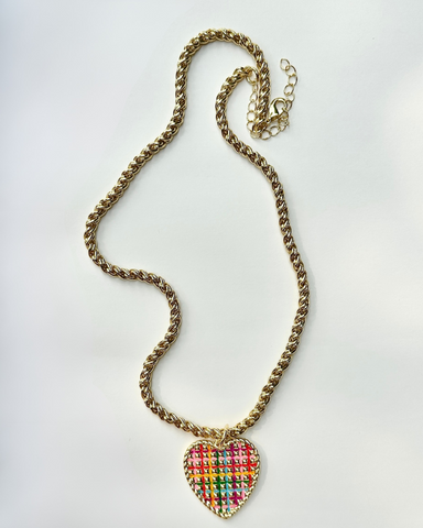 Sullivan Necklace with Sainty Heart Charm