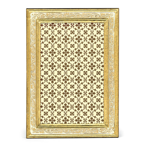 4x6 Roma Crème Florentine Frame by Cavallini