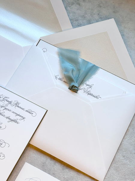 Suzie and Tucker - Rosemary Beach Wedding Invitations