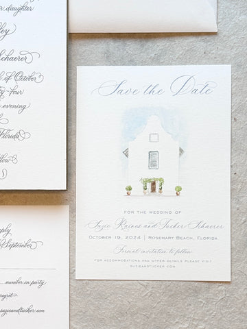 Suzie and Tucker -  Rosemary Beach Save the Dates