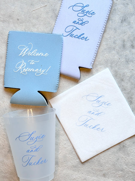 Suzie and Tucker - Rosemary Beach Wedding Invitations