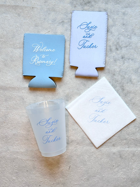 Suzie and Tucker - Rosemary Beach Wedding Invitations