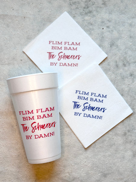 Suzie and Tucker - Rosemary Beach Wedding Invitations