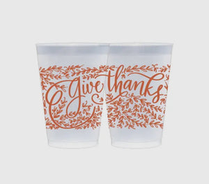 Give Thanks Frost Flex Cups