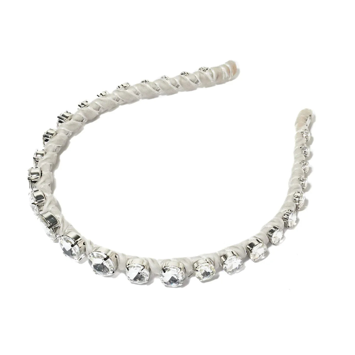 Lele Sadoughi Graduated Crystal Headband