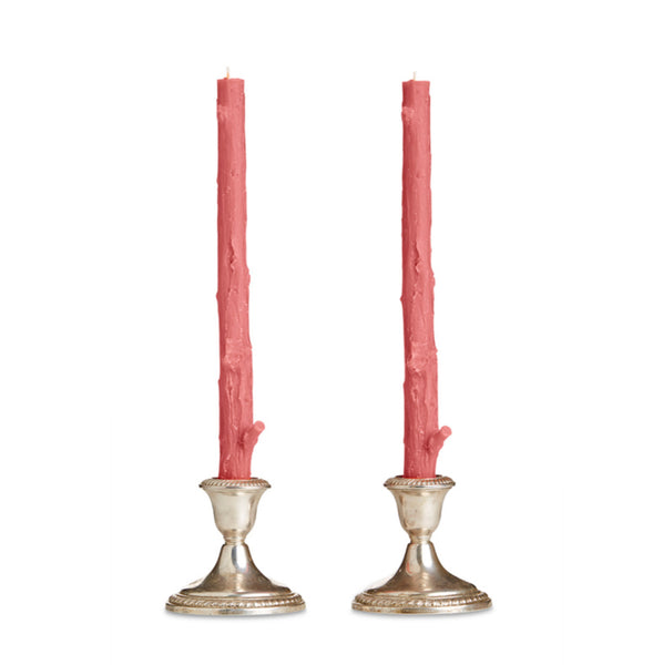 Stick Candles Cedar Pair