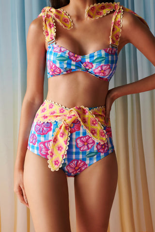 Petalioli Wanderlust Multi Two Piece Swimsuit