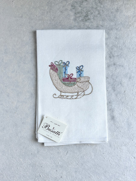 Busatti Seasonal Embroidered Kitchen Towels