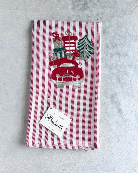 Busatti Seasonal Embroidered Kitchen Towels