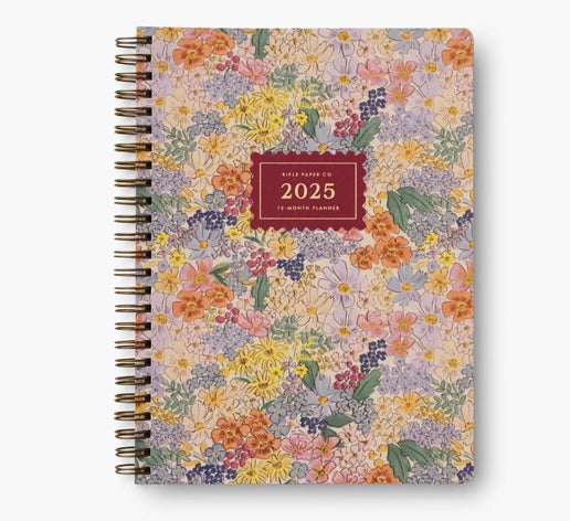 2025 12-Month Softcover Spiral Planner