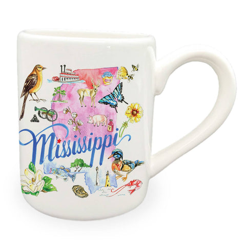 State of Mississippi Ceramic Mug