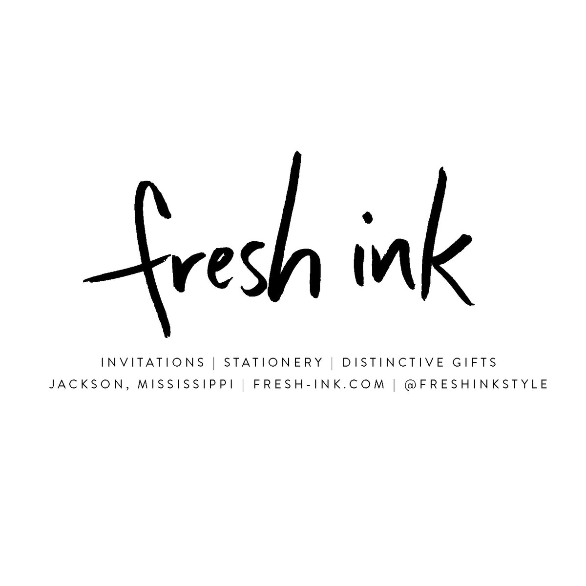 Embossed Graphics Return Address – Fresh Ink
