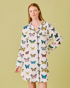 Mariposa Sleep Shirt by Katie Kime