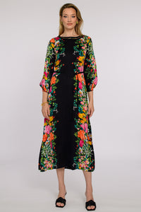 Black Centerpiece Dawn Dress