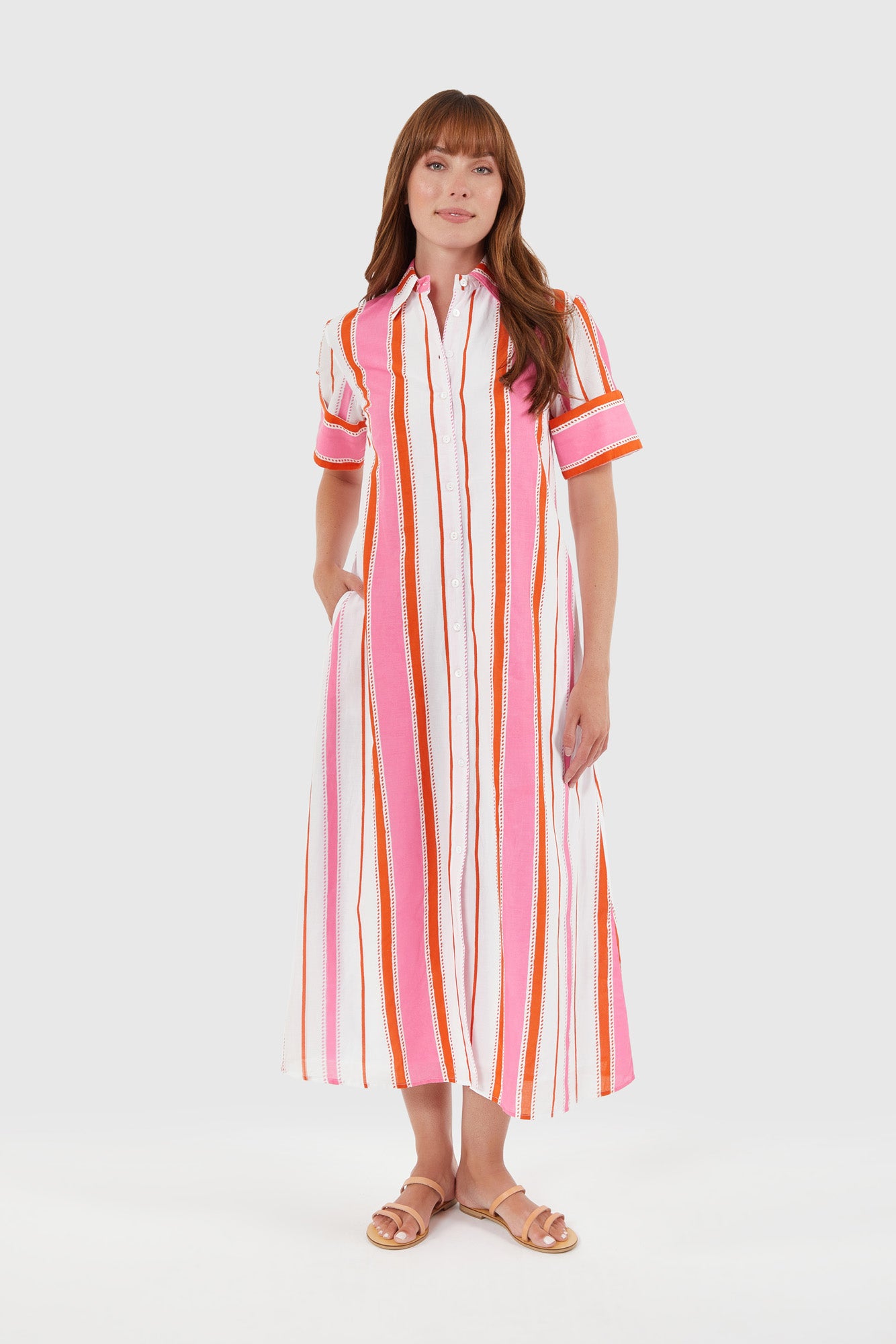 Gibbons Dress Boardwalk Stripe