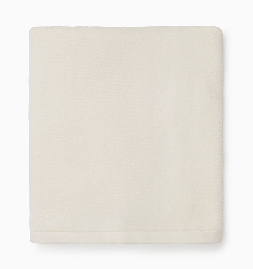 Canedo Nuovo Bath Sheet Ivory by Sferra