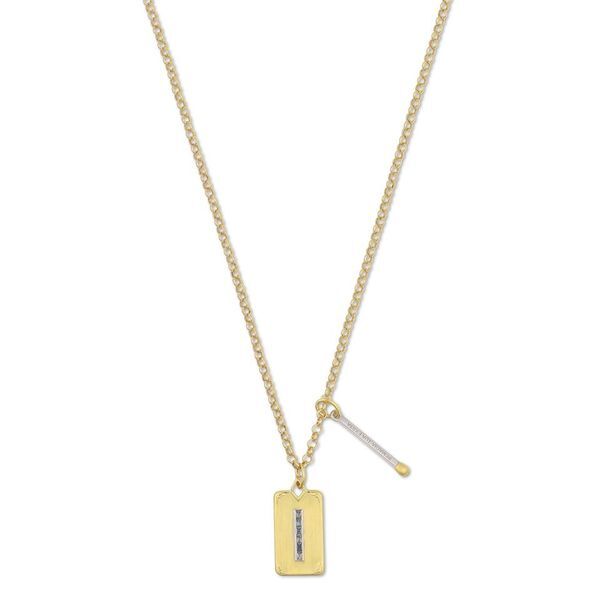 HART Carpe Diem Dog Tag and Divine Spark Matchstick on 18" Mini Belcher Necklace