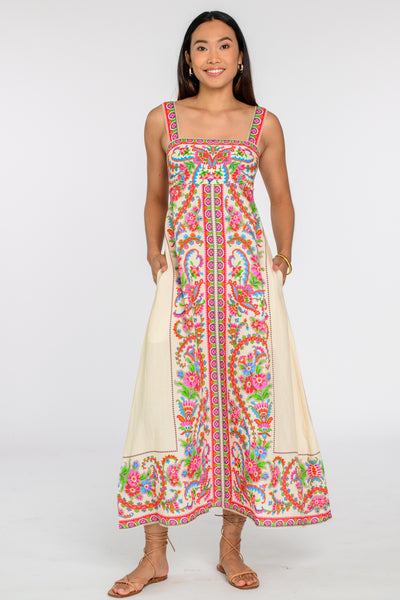Annalisa Dress - Scroll W/ It