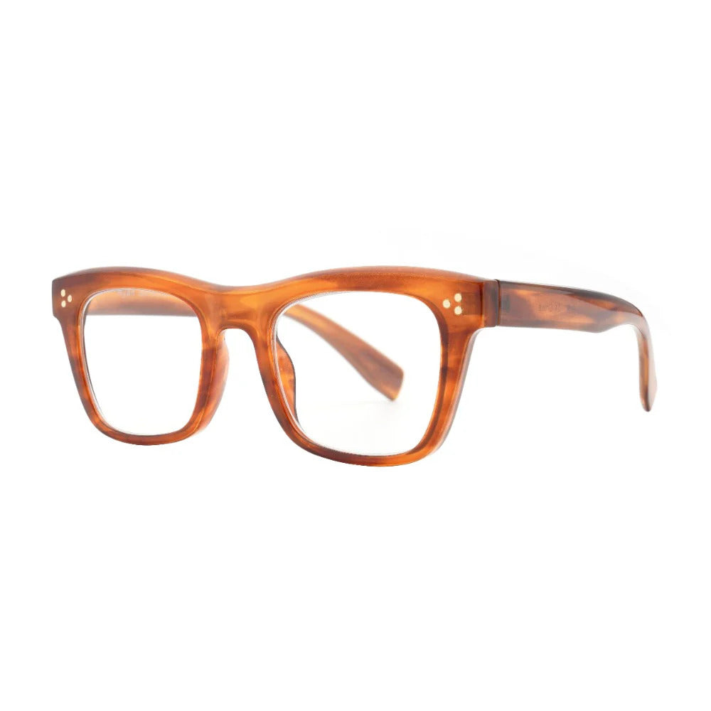 Alice Striped Brown Blue Light Readers