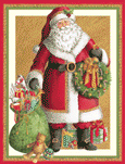 Traditional Santa Boxed Christmas Cards