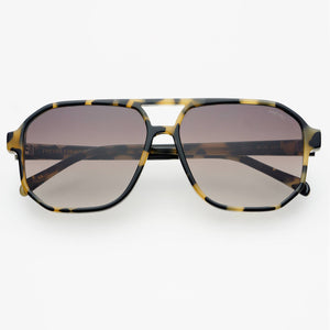 Billie ( NEW ) Unisex Aviator Sunglasses: Tortoise