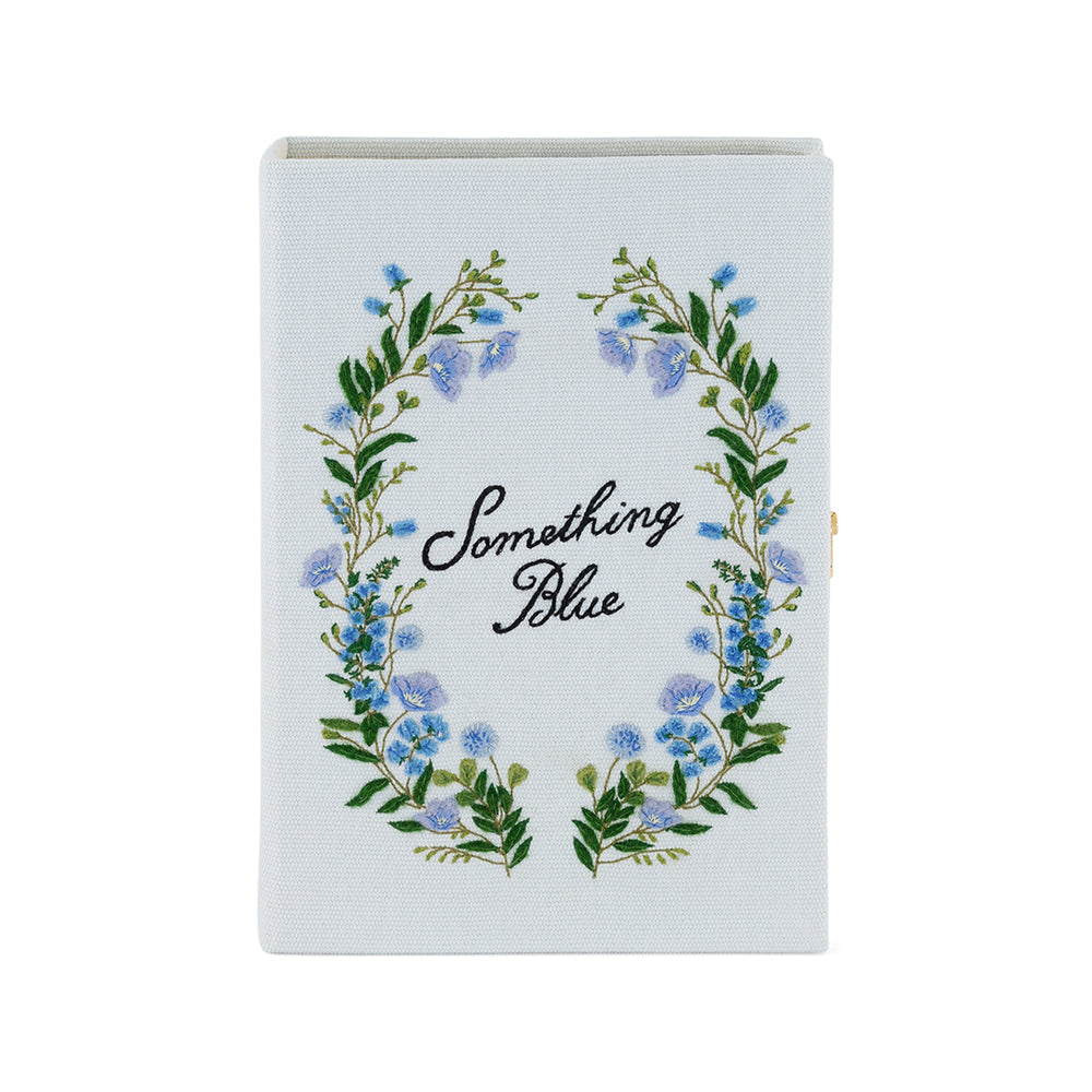 Something Blue Book Clutch