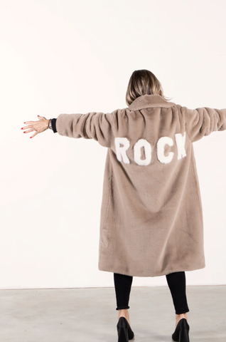 Mr Greys Coat - Mocca Rock - Just 1 M/L left!