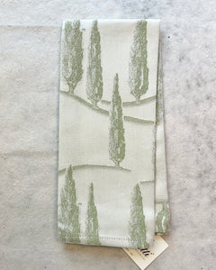 Cypress Jacquard Kitchen Towel (CANOVACCIO CIPRESSI COL.77)