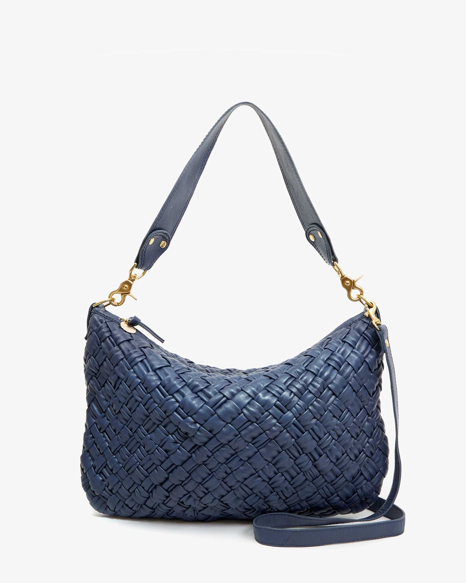 Moyen Messenger - Bright Navy Puffy Woven