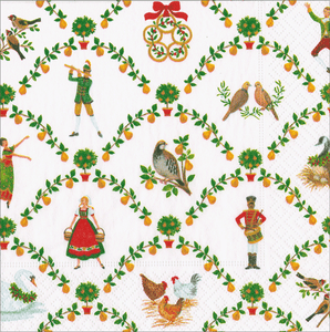 On the Twelfth Day Paper Tableware