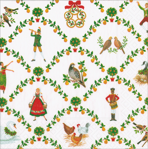 On the Twelfth Day Paper Tableware