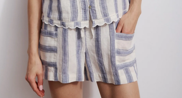 Kennedy - Denim Blue Stripe