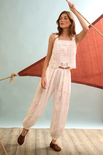 Calloway Pant - White