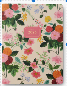 2026 Dahlia 12-Month Appointment Notebook