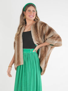 Coco Fur Cape