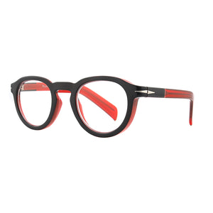 Theodore Black/Transparent Red Blue Light Readers