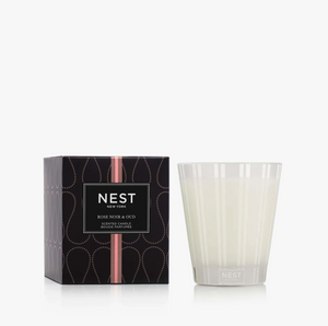 Rose Noir & Oud - Classic Candle by Nest