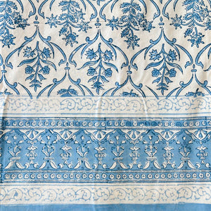 Picnic Blue Print Tablecloth by Don Lino