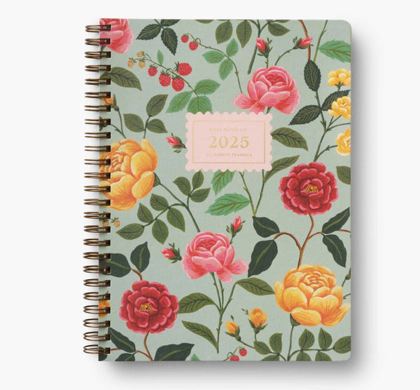 2025 12-Month Softcover Spiral Planner