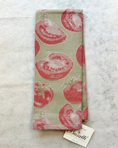 Tomato Jacquard Kitchen Towel (CANOVACCIO POMODORI)