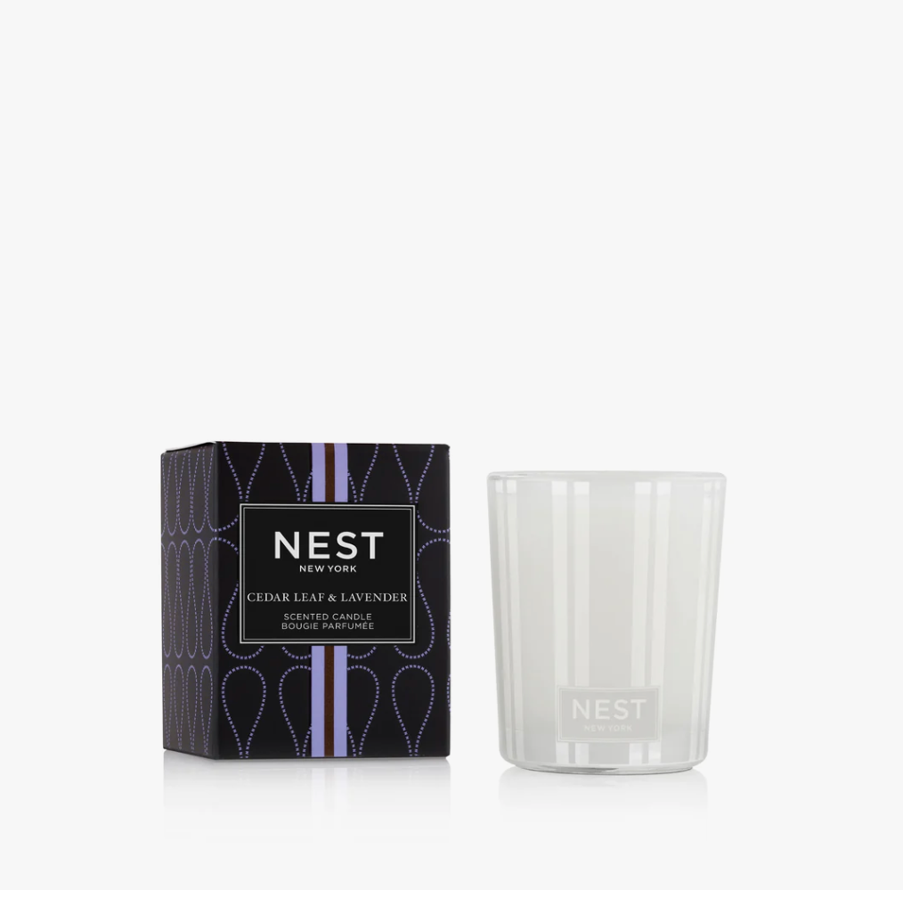 Cedar Leaf and Lavender - Votive Candle by Nest
