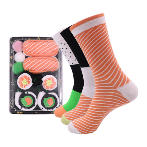 Foodie - Sushi Socks 3 Pairs