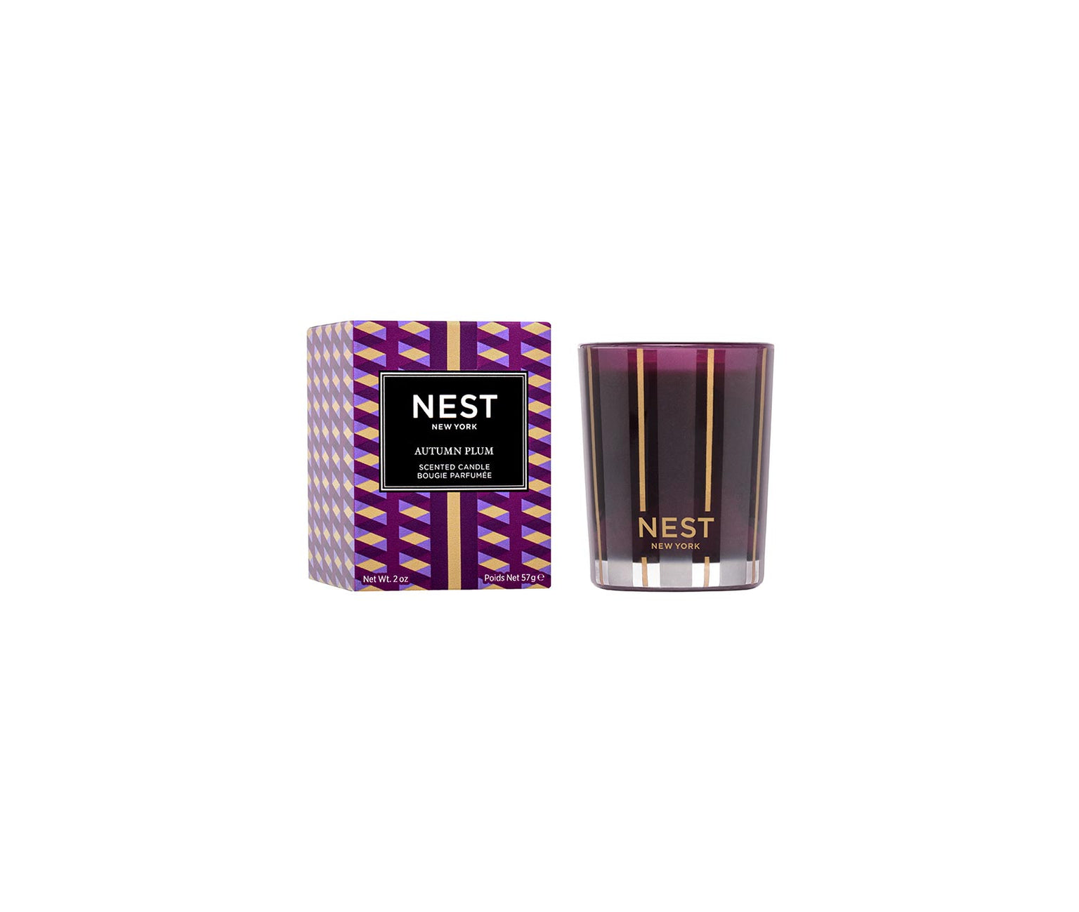 Autumn Plum - Votive Candle by Nest